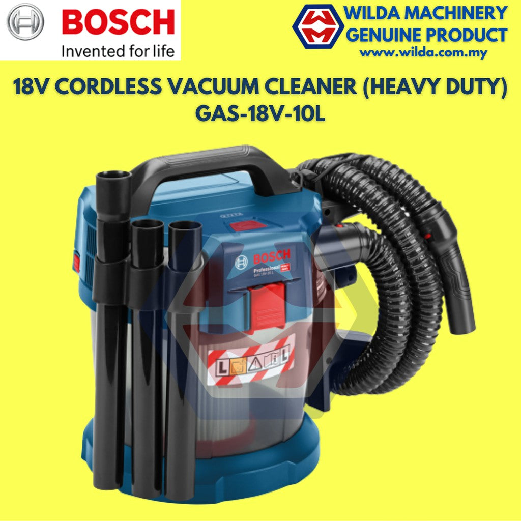 Bosch GAS 18V -10L Professional Cordless Wet / Dry Vacuum Cleaner - 0 601 9C6 300 (BATTERY NOT INCLUDED)