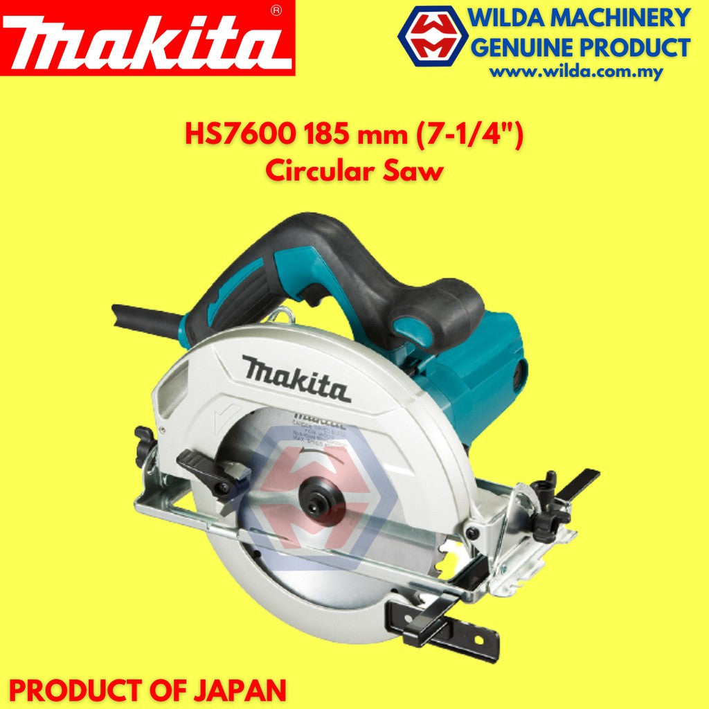 MAKITA HS7600 185MM (7-1/4″) – CIRCULAR SAW | WILDA MACHINERY