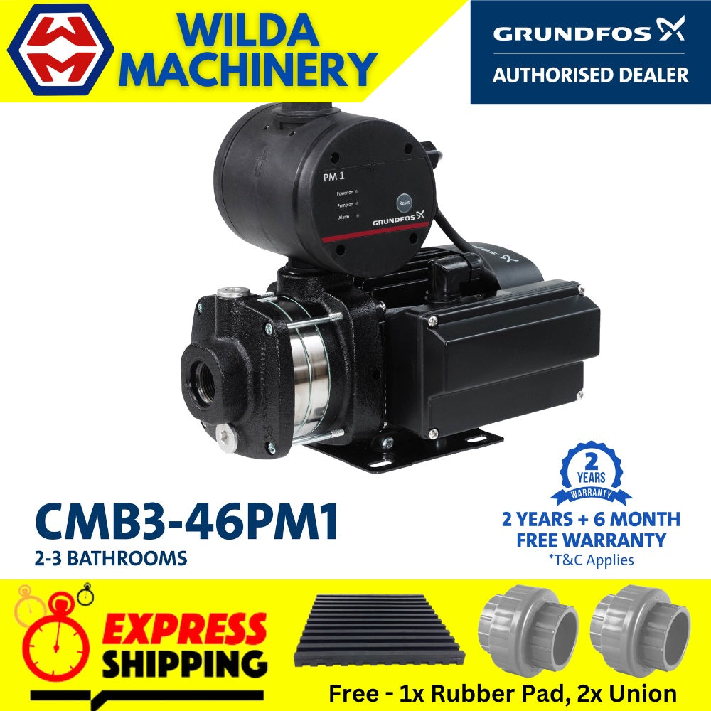 Grundfos CMB3-46 PM1 Pam Penggalak Tekanan Air Rumah