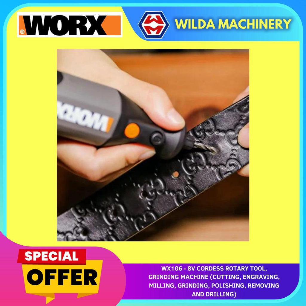 WORX WX106 8V 無線旋轉工具