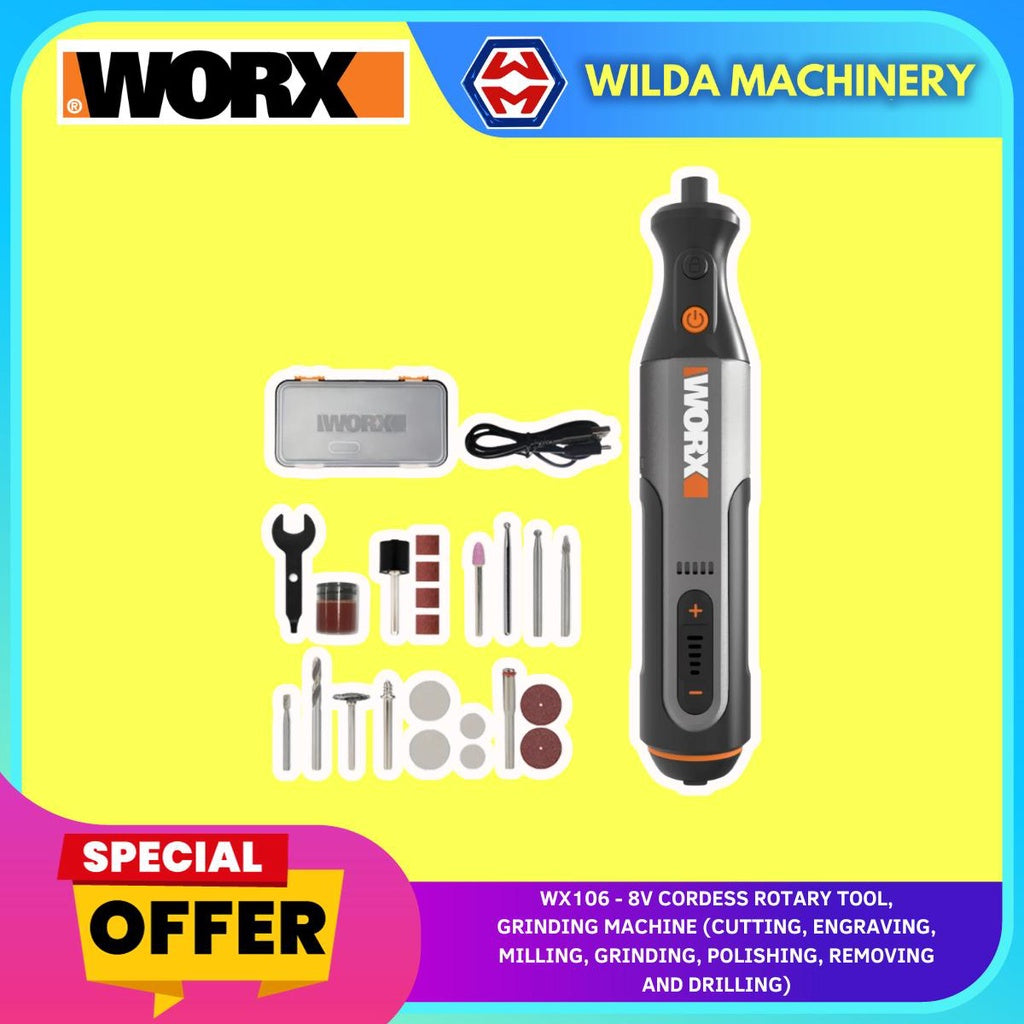 WORX WX106 8V 無線旋轉工具