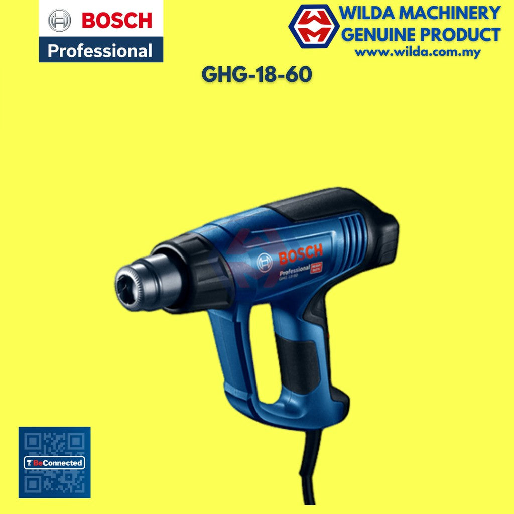 Bosch GHG 18-60 Professional Hot Air Gun / Heat Gun – Wilda Machinery