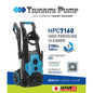 Tsunami Water Jet HPC7160 High Pressure Cleaner Induction Motor Water Pump Water Jet