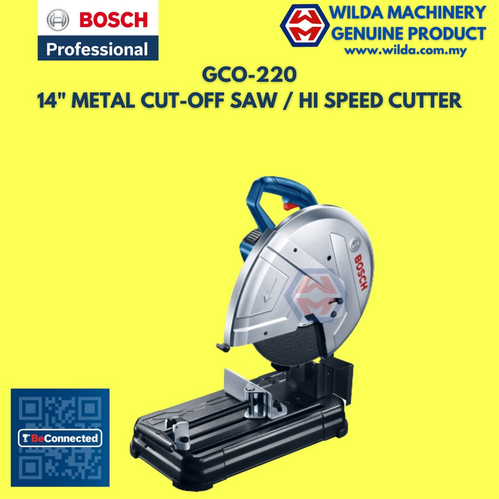 BOSCH GCO 220 Professional Metal Cut-off Machine - 0601B373L0 WILDA MACHINERY