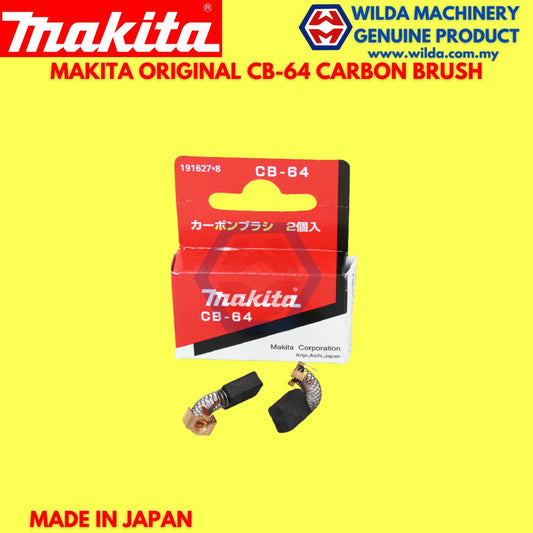 MAKITA ORIGINAL CB-64 CARBON BRUSH | WILDA MACHINERY