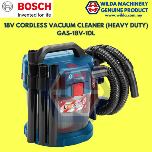 Bosch GAS 18V -10L Professional Cordless Wet / Dry Vacuum Cleaner - 0 601 9C6 300 (BATTERY NOT INCLUDED)