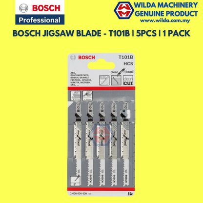 BOSCH JIGSAW BLADE FOR WOOD OR METAL(CARD)~T101AO WOOD,T118A METAL,T118B METAL,T144D WOOD,T244D WOOD,T308B