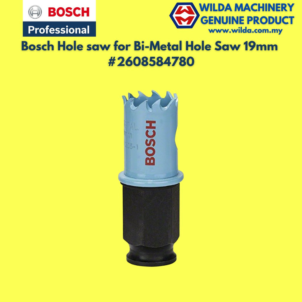 Bosch Hole saw for Bi-Metal Hole Saw 16mm 2608584778 / 19mm 2608584780