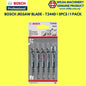 BOSCH JIGSAW BLADE FOR WOOD OR METAL(CARD)~T101AO WOOD,T118A METAL,T118B METAL,T144D WOOD,T244D WOOD,T308B
