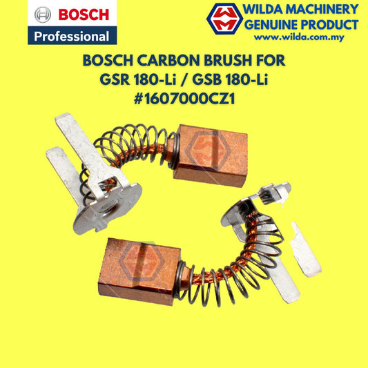 BOSCH CARBON BRUSH FOR GSR 180-Li / GSB 180-Li #1607000CZ1 | WILDA MACHINERY