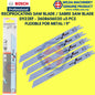 Bosch Sabre Saw Blade | S1122EF | S1122BF |  For Metal |  2608656020 | 2608656019 | WILDA MACHINERY