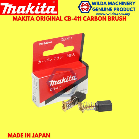 MAKITA ORIGINAL CB-411 CARBON BRUSH | WILDA MACHINERY