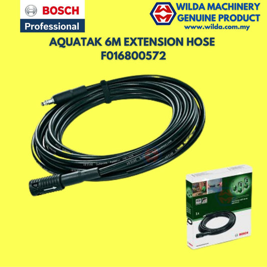 BOSCH Extension Hose 6m (130 bar)(AQT 33-11/ 37-13 PLUS/ EasyAquatak 120) - F016800361
