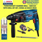 Bosch GBH220 Rotary Hammer Professional Dengan SDS Plus WILDA MACHINERY