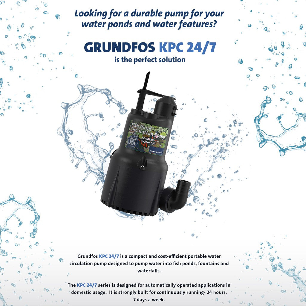 Grundfos KPC 24/7 210 Submersible Drainage Pumps