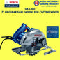 BOSCH GKS 140 1400W 7''1/4 GERGAJI PEKELILING PEGANG TANGAN PROFESIONAL | JENTERA WILDA