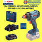 Bosch GDX-180-LI Cordless Impact Driver/Wrench F.O.C 10 PCS PH2 SCREW BIT | Wilda Machinery