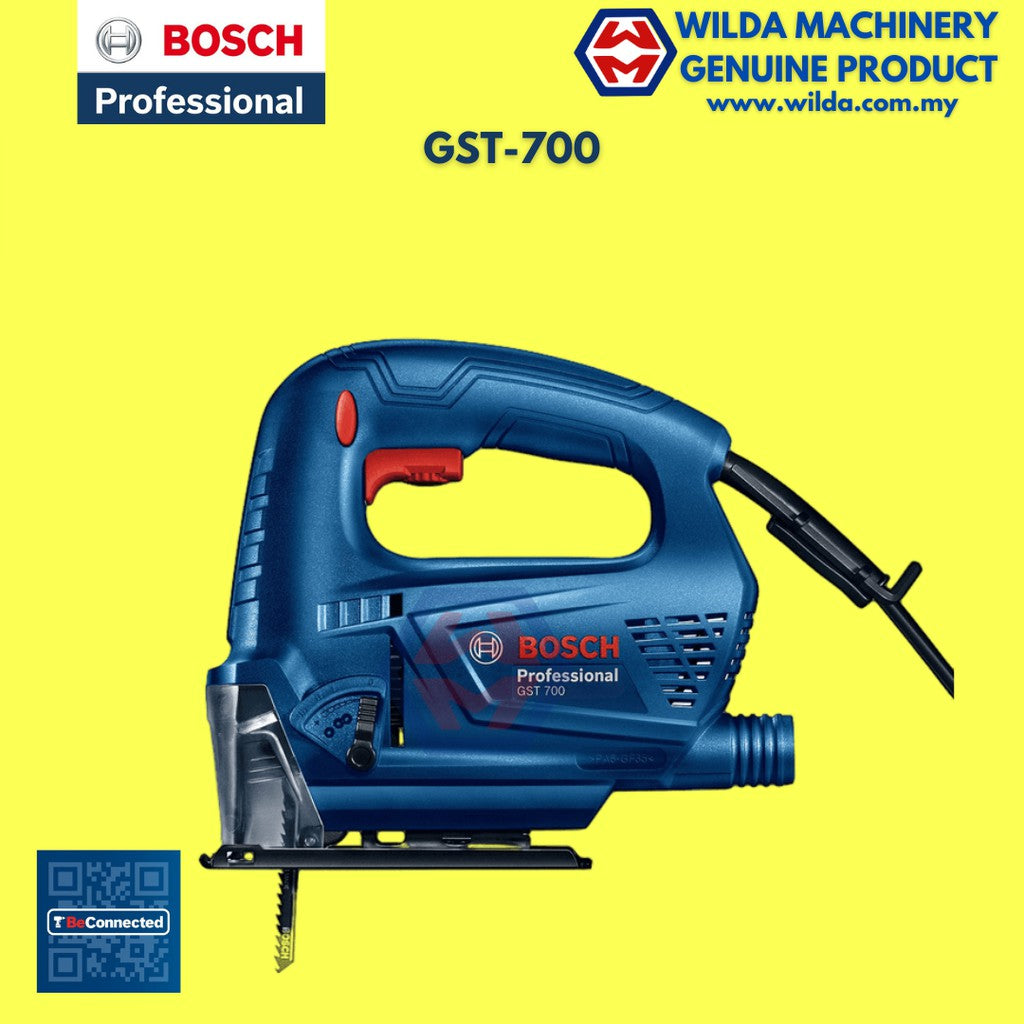 Bosch GST 700 Jigsaw 500Watt (6 month Warranty) | WILDA MACHINERY