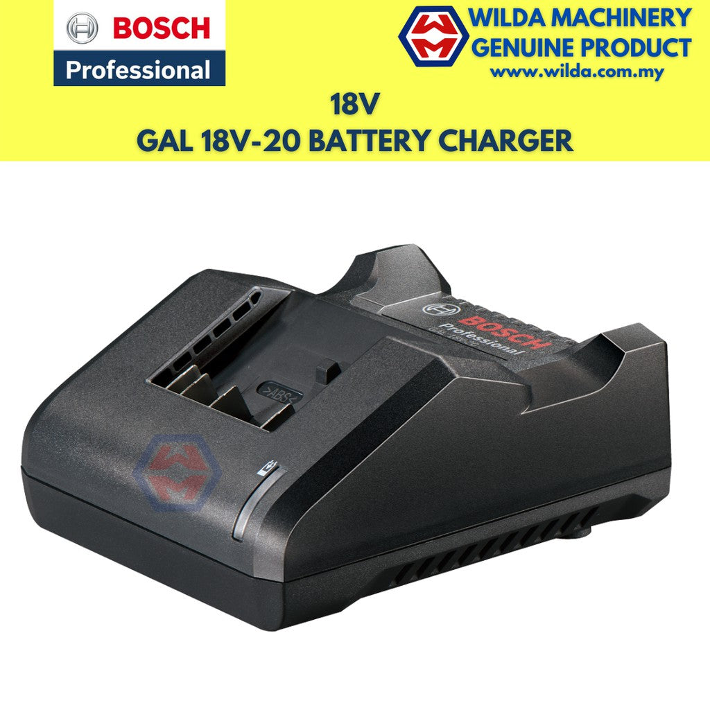 BOSCH GAL 18V-20 Professional Fast Battery Charger 18V - 2607226283