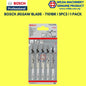 BOSCH JIGSAW BLADE FOR WOOD OR METAL(CARD)~T101AO WOOD,T118A METAL,T118B METAL,T144D WOOD,T244D WOOD,T308B