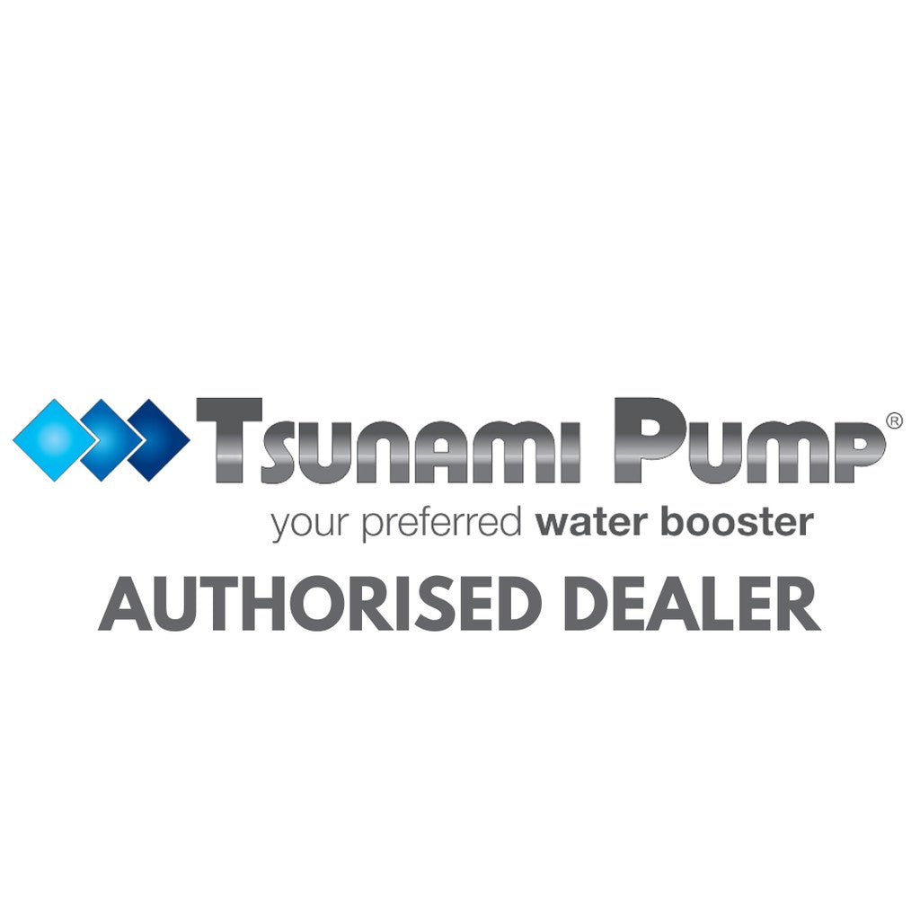 Tsunami CMH2-50K Horizontal Multi-Stage Water Pump Home Pump (Free Rubber Pad) WILDA MACHINERY