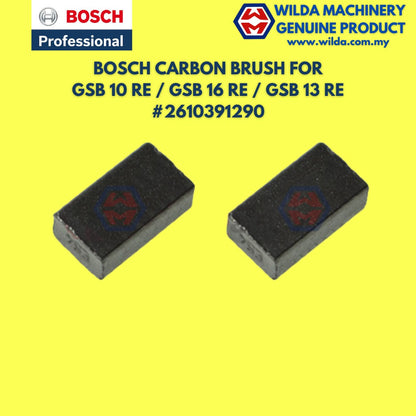 BOSCH CARBON BRUSH FOR GSB 10 RE / GSB 16 RE / GSB 13 RE #2610391290