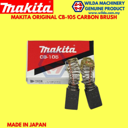 MAKITA ORIGINAL CB-105 CARBON BRUSH | WILDA MACHINERY