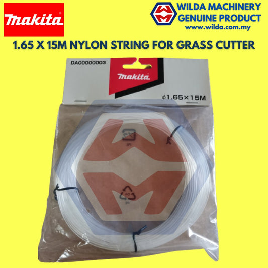 Makita Nylon Fiber Cartridge For UR3000 1.65mmx15M - DA00000003 DUR181 UR100D