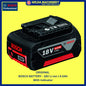ORIGINAL | GENUINE - BOSCH BATTERY 12V, 18V - WITH WARRANTY