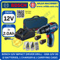 Bosch Cordless Impact Drill GSB 12V-30 30Nm, 12V, 1600rpm, GSB12V-30 SET