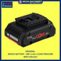 ORIGINAL | GENUINE - BOSCH BATTERY 12V, 18V - WITH WARRANTY