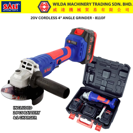 8110F SALI F MODEL CORDLESS ANGLE GRINDER 4"/100MM
