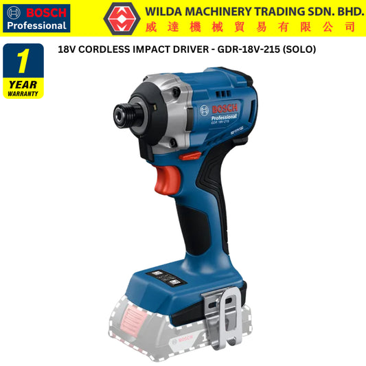 BOSCH GDR 18V-215 SOLO Cordless Impact Driver