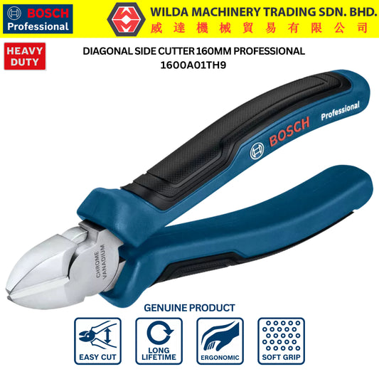 BOSCH 160mm diecut pliers | 1600A01TH9 | WILDA MACHINERY