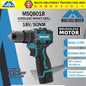 MOSTAZ MOTO MSQ8018 Brushless Cordless Impact Drill 18V 50Nm Steel Drill Chuck