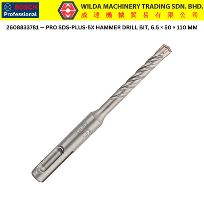 Bosch SDS-PLUS-1 / PRO SDS-PLUS-5X Concrete Drill Bits