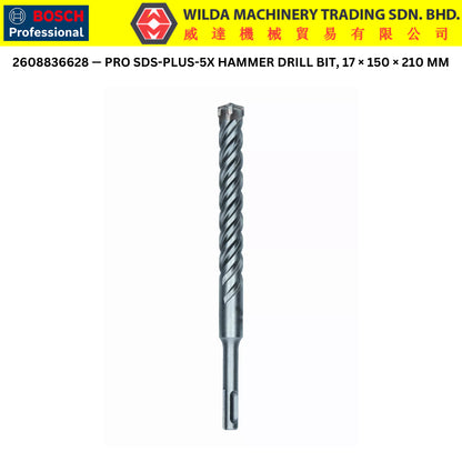 Bosch SDS-PLUS-1 / PRO SDS-PLUS-5X Concrete Drill Bits