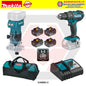 MAKITA 18V CORDLESS COMBO SET - 4" ANGLE GRINDER (DGA404Z) + 24MM ROTARY HAMMER (DHR242Z) + IMPACT DRILL (DHP482Z)