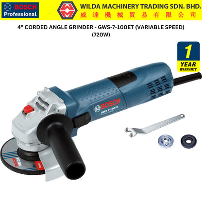 BOSCH Angle Grinder GWS700 Power Tools Woodworking Tools Machine Mesin Canai Potong Besi 06013A31L0