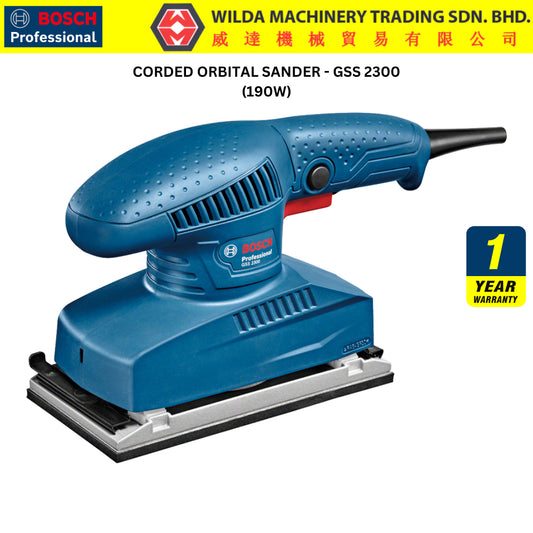 BOSCH GSS2300 Orbital Sander Professional