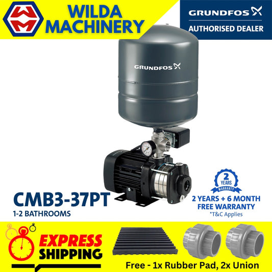 Grundfos CMB3-37 PT Home Water Pressure Booster Pump