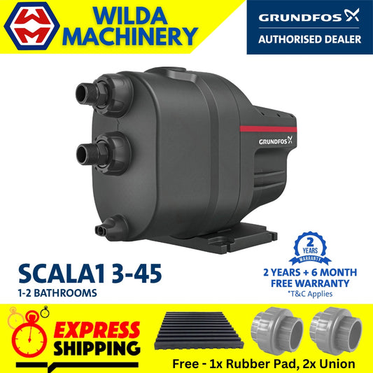 Grundfos SCALA1 3-45 Home Water Pressure Booster Pump
