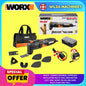 WORX WX679 CORDED MULTI-TOOL SONICRAFTER FOR Cut, Saw, Scrap, Polish and Sand Multi-Function Tool